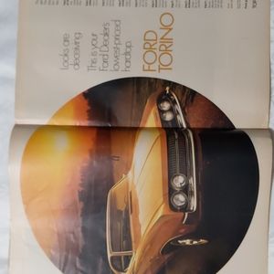 COPY - Look Magazine with Ford Torino Ad, Glen Campbell, Trudeau, 1970,